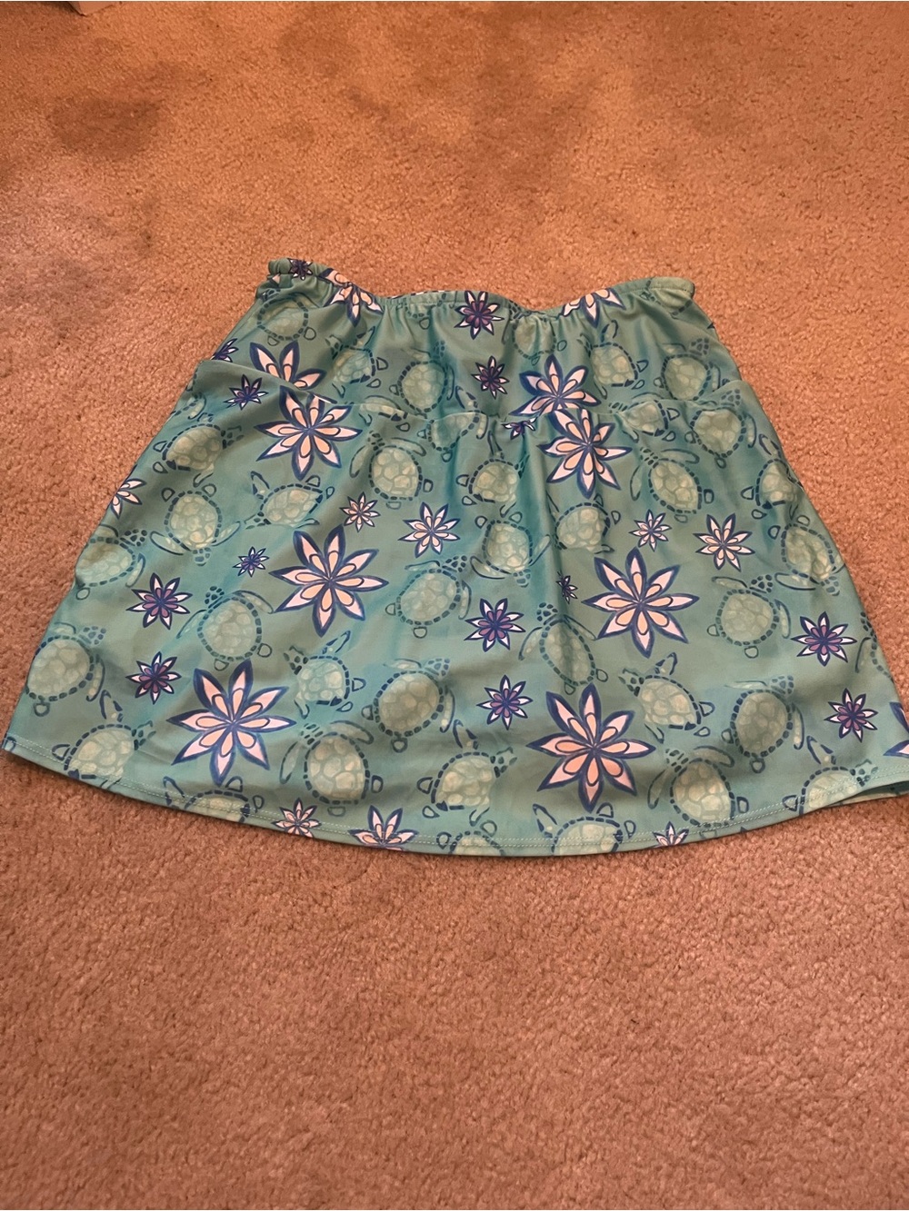 Boulder Athletic Skirt “Water Lily” sz Small